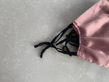 Set of 3 Dusty Pink Silk Satin Face Mask