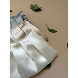 Ivory Silk Satin Face Mask