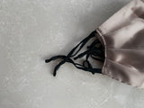 Latte Silk Satin Face Mask
