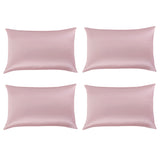 Rose Quartz Pink Silk Satin Pillowcase