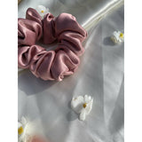 Dusty Pink Silk Scrunchie | Set of 2