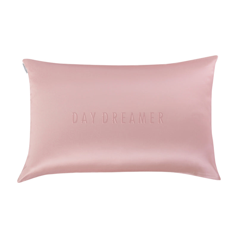 Limited Edition "Day Dreamer" Rose Quartz Pink Silk Pillowcase