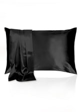 Midnight Black 100% 22MM Mulberry Silk Pillowcase