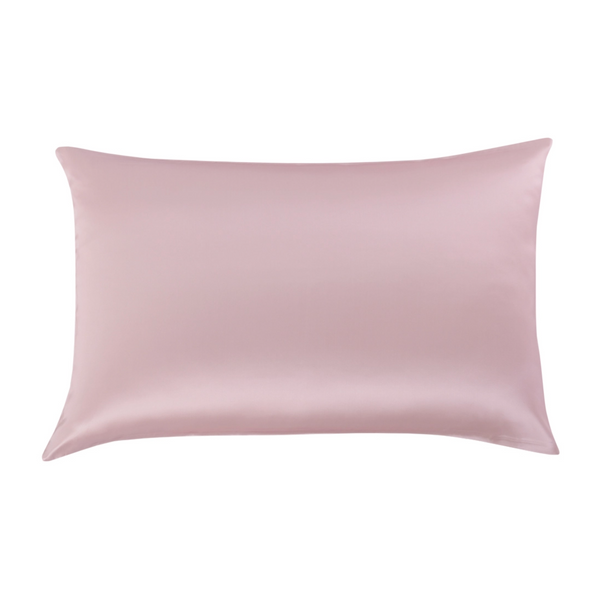 Rose Quartz Pink Silk Satin Pillowcase