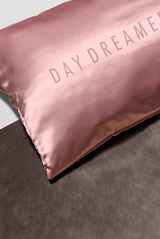 Limited Edition "Day Dreamer" Rose Quartz Pink Silk Pillowcase